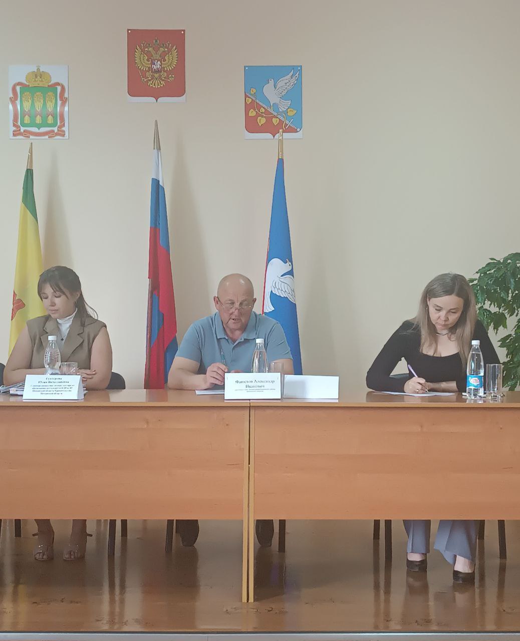 Рабочий выезд КДН и ЗП в Пачелмский район