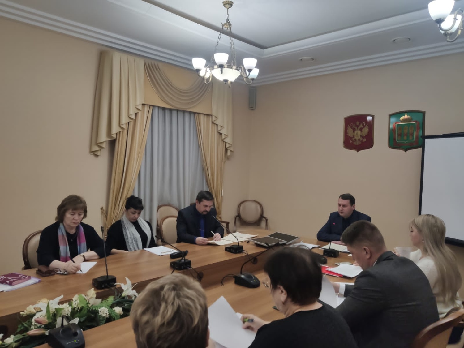 В областном правительстве по итогам зимних каникул проведен оперативный штаб КДН и ЗП Пензенской области
