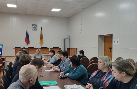 Выезд рабочей группы областной комиссии по делам несовершеннолетних и защите их прав в Вадинский район Пензенской области