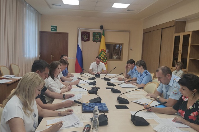 В Правительстве Пензенской области состоялось очередное заседание областной комиссии по делам несовершеннолетних и защите их прав