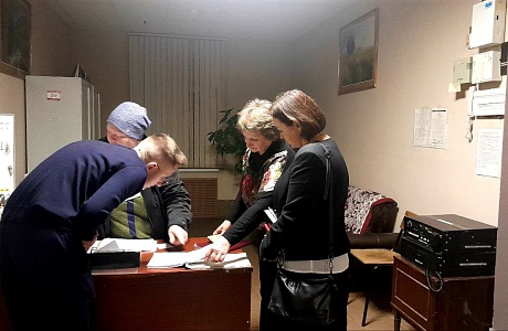 Межведомственный рейд по общежитию