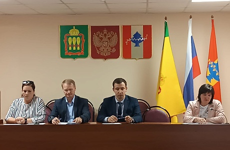 Рабочий выезд в КДН и ЗП Никольского района