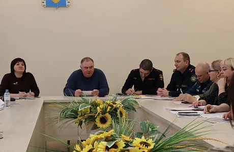 Рабочий выезд в КДН и ЗП Пензенского района