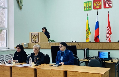 Рабочий выезд в КДН и ЗП Иссинского района